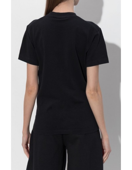 Tricou DSQUARED2, D2 Signature Just Right Fit T-Shirt, Black - S75GD0512D20106900