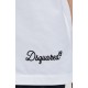 Tricou DSQUARED2, Dsquared2 WHITE T-shirt with logo - S75GD0513D20106100