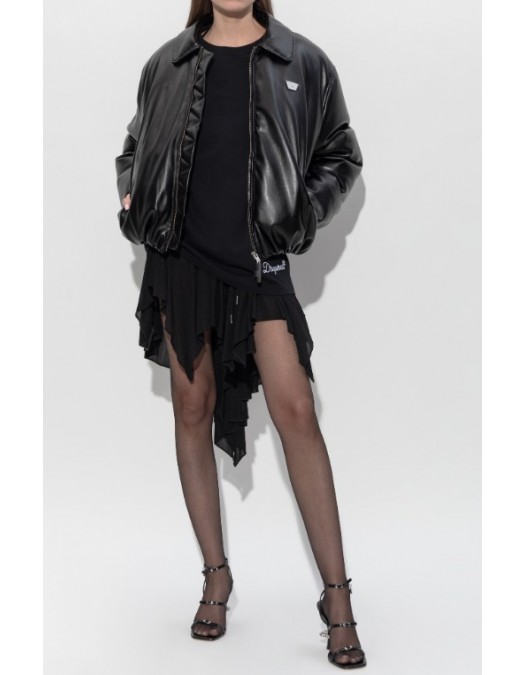 Tricou DSQUARED2, Dsquared2 BLACK T-shirt with logo - S75GD0513D20106900