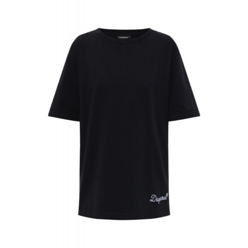Tricou DSQUARED2, Dsquared2 BLACK T-shirt with logo