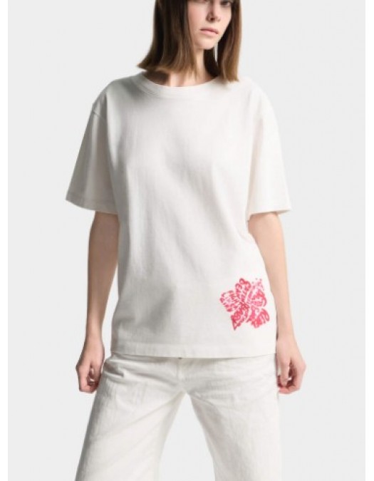 Tricou DSQUARED2, Hibiscus Breezy Fit T-Shirt - S75GD0516D20106100