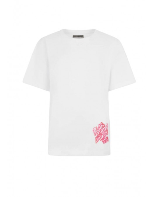 Tricou DSQUARED2, Hibiscus Breezy Fit T-Shirt - S75GD0516D20106100