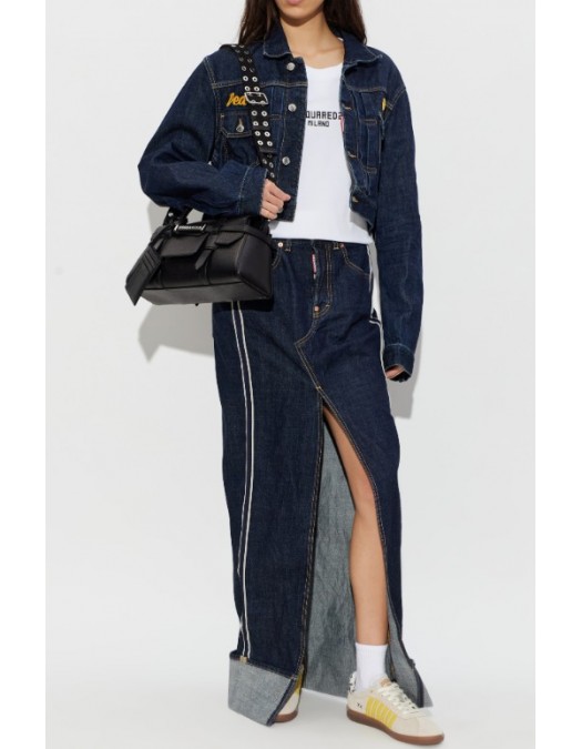 Tricou DSQUARED2, Dsquared2 WHITE T-shirt with print - S75GD0524D20106100