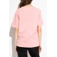 Tricou DSQUARED2, Dsquared2 PINK T-shirt with printed logo - S75GD0524D20106235