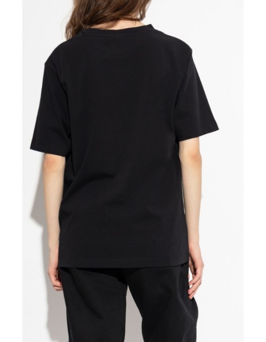 Tricou DSQUARED2, Dsquared2 BLACK T-shirt with printed logo - S75GD0524D20106900