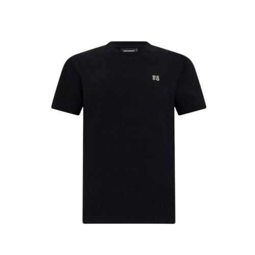 Tricou DSQUARED2, Metal D2 Upside Down Regular Fit T-Shirt