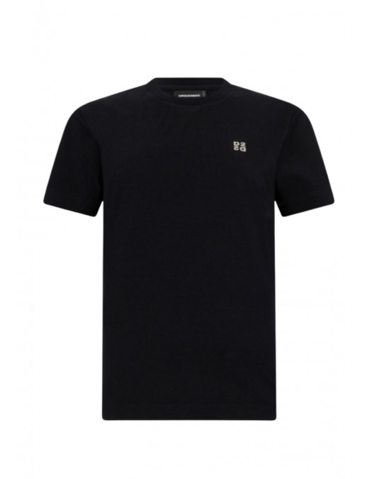 Tricou DSQUARED2, Metal D2 Upside Down Regular Fit T-Shirt - S75GD0531D20136900