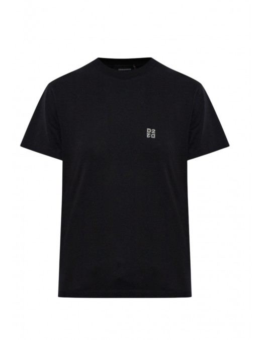 Tricou DSQUARED2, Metal D2 Upside Down Regular Fit T-Shirt - S75GD0531D20136900