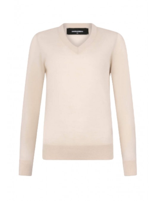 Bluza DSQUARED2, D2 Upside Down V Neck Pullover - S75HA1422D13205736