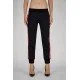 Pantaloni Dsquared2, Insertie rosie cu frunza, Negru - S75KB0198S25497900