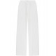 Pantaloni DSQUARED2, High Waist, Wide Leg, White - S75KB0472S48427100