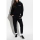 Pantaloni Dsquared2, Sweatpants with embroidered logo, Negru - S75KB0547D25029900