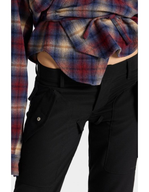 Pantaloni DSQUARED2, Military Chic Jenna Pant - S75KB0582D35515900