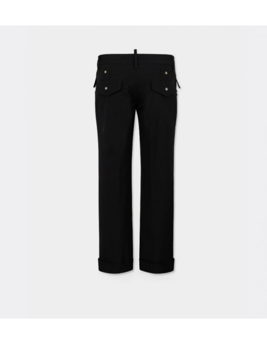 Pantaloni DSQUARED2, Military Chic Jenna Pant - S75KB0582D35515900