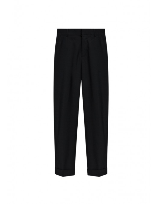 Pantaloni DSQUARED2, Creased trousers, Negru - S75KB0592D35537900