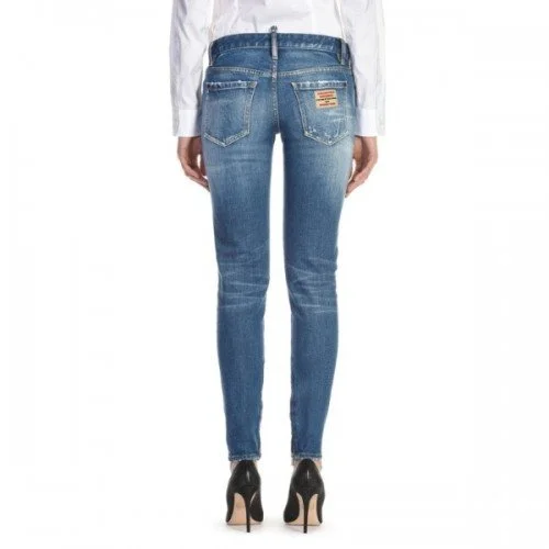 BLUGI DSQUARED2 SS20,  S75LB0280470, Medium Waist Jean