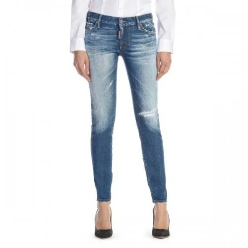 BLUGI DSQUARED2 SS20,  S75LB0280470, Medium Waist Jean