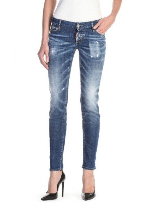 JEANS DSQUARED2 SS20 COOL GIRL STONEWASHED JEANS - S75LB0323470 - JEANS FEMEI