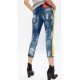 Jeans Dsquared2, Cool Girl Cropped, Blue S75LB0461470 - S75LB0461470