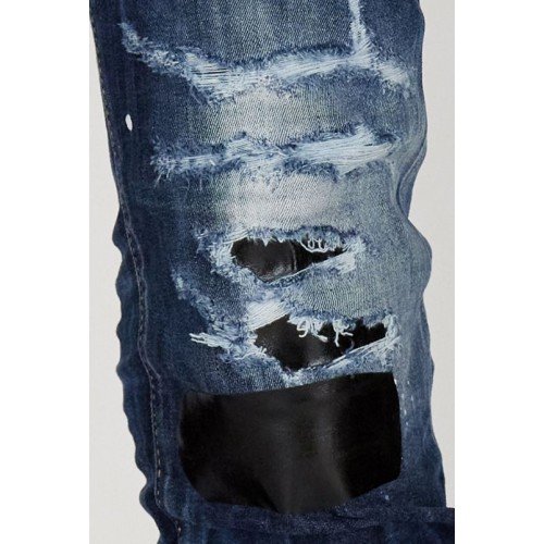 Jeans Dsquared2,  Cu insertii metalice pe buzunare, Blue
