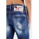 Jeans DSQUARED2, Skinny Dan Jean, Blue Denim - S75LB0519S30342470