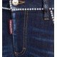 Jeans DSQUARED2, MEDIUM WAIST CROPPED TWIGGY, Insertie Margele - S75LB0553S30685470