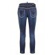 Jeans DSQUARED2, MEDIUM WAIST CROPPED TWIGGY, Insertie Margele - S75LB0553S30685470