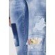 Jeans DSQUARED2, Jennifer, Imprimeu Flori - S75LB0589S30342470