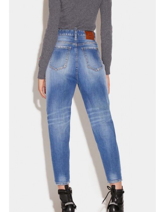 Jeans DSQUARED2, Medium Proper Wash Sasoon Jeans, Blue - S75LB0591S30789470
