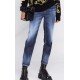 BLUGI  DSQUARED2, distressed-effect , Blue - S75LB0610S30685470