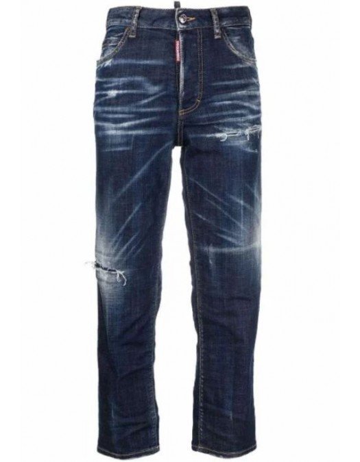 Jeans DSQUARED2, Straight-leg Jeans, Floral Print - S75LB0631S30342470