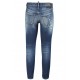 Jeans  DSQUARED2, Medium Waist Cropped Twiggy, S75LB0658S30685470 - S75LB0658S30685470
