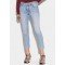 Jeans DSQUARED2, Twiggy Light Wash Medium Waist Cropped, Bumbac