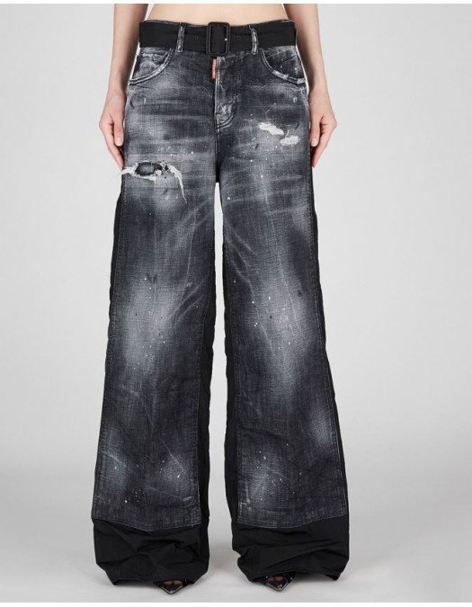 Jeans  DSQUARED2, Black Wash Traveller S75LB0694S30357900 - S75LB0694S30357900