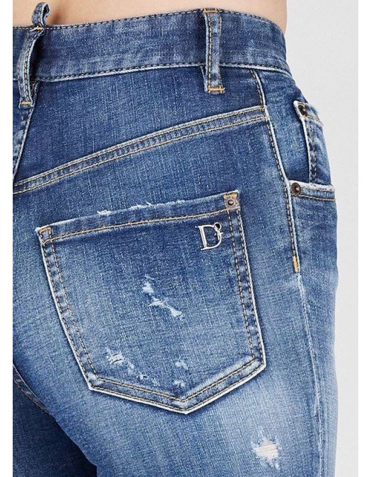 Jeans  DSQUARED2, High Waist Cropped Twiggy, S75LB0746S30685470 - S75LB0746S30685470