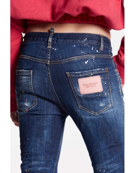 Jeans DSQUARED2, Cool Girl Cropped, S75LB0802S30342470 - S75LB0802S30342470