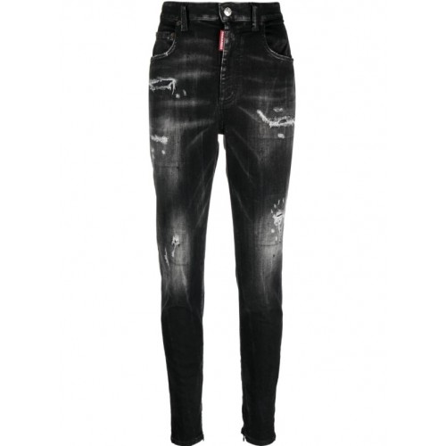 Jeans DSQUARED2, High Waist, S75LB0810S30802900 Jeans DSQUARED2, High Waist, S75LB0810S30802900