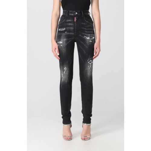 Jeans DSQUARED2, High Waist, S75LB0810S30802900 Jeans DSQUARED2, High Waist, S75LB0810S30802900