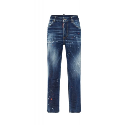 JEANS DSQUARED2, Medium Easy Wash Boston Jeans JEANS DSQUARED2, Medium Easy Wash Boston Jeans