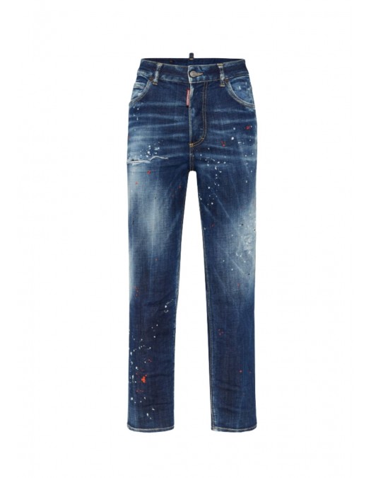 JEANS DSQUARED2, Medium Easy Wash Boston Jeans - S75LB1011S30664470 JEANS DSQUARED2, Medium Easy Wash Boston Jeans - S75LB1011S30664470
