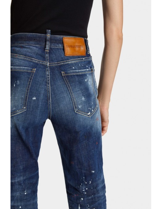 JEANS DSQUARED2, Medium Easy Wash Boston Jeans - S75LB1011S30664470 JEANS DSQUARED2, Medium Easy Wash Boston Jeans - S75LB1011S30664470