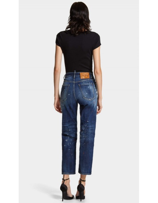 JEANS DSQUARED2, Medium Easy Wash Boston Jeans - S75LB1011S30664470 JEANS DSQUARED2, Medium Easy Wash Boston Jeans - S75LB1011S30664470