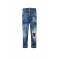 BLUGI DSQUARED2, Medium Ripped, Wash Baby Carpenter, Blue
