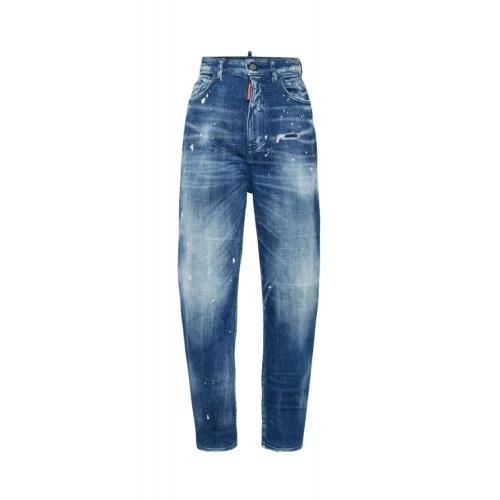 Jeans DSQUARED2, Medium Filo Blu Wash 80'S Jeans