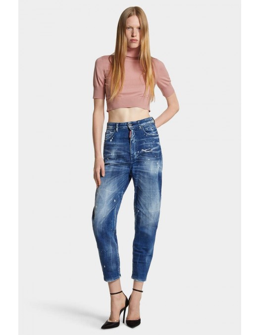 Jeans DSQUARED2, Medium Filo Blu Wash 80'S Jeans - S75LB1028S30342470 Jeans DSQUARED2, Medium Filo Blu Wash 80'S Jeans - S75LB1028S30342470