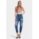 Jeans DSQUARED2, Medium Filo Blu Wash 80'S Jeans - S75LB1028S30342470 Jeans DSQUARED2, Medium Filo Blu Wash 80'S Jeans - S75LB1028S30342470