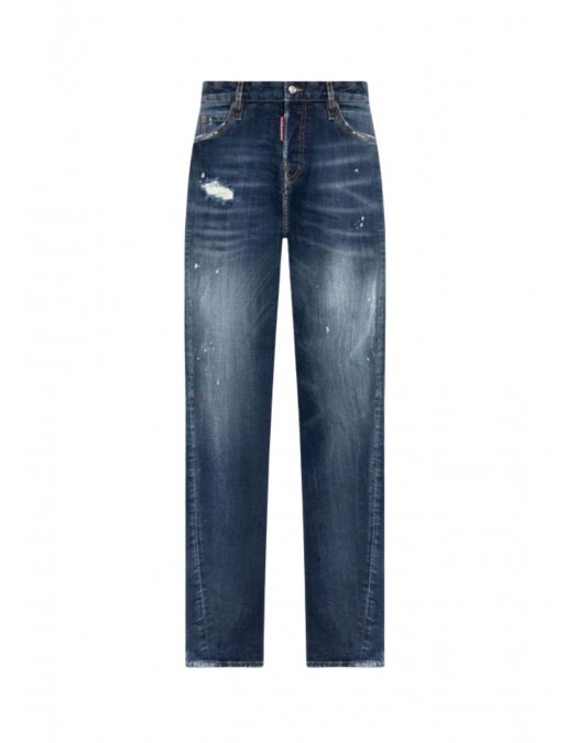 Jeans DSQUARED2, Straight-Leg Distressed Jeans - S75LB1135S30664470