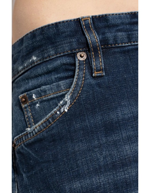 Jeans DSQUARED2, Straight-Leg Distressed Jeans - S75LB1135S30664470