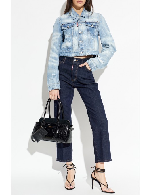 Blugi DSQUARED2, Dsquared2 NAVY BLUE ‘Boston’ jeans - S75LB1157S30664470