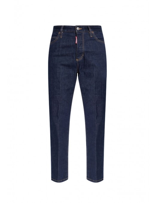 Blugi DSQUARED2, Dsquared2 NAVY BLUE ‘Boston’ jeans - S75LB1157S30664470